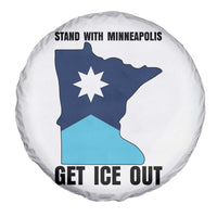 Stand With Minneapolis Spare Tire Cover Social Justice Support