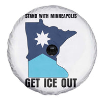 Stand With Minneapolis Spare Tire Cover Social Justice Support
