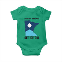 Stand With Minneapolis Baby Onesie Social Justice Support