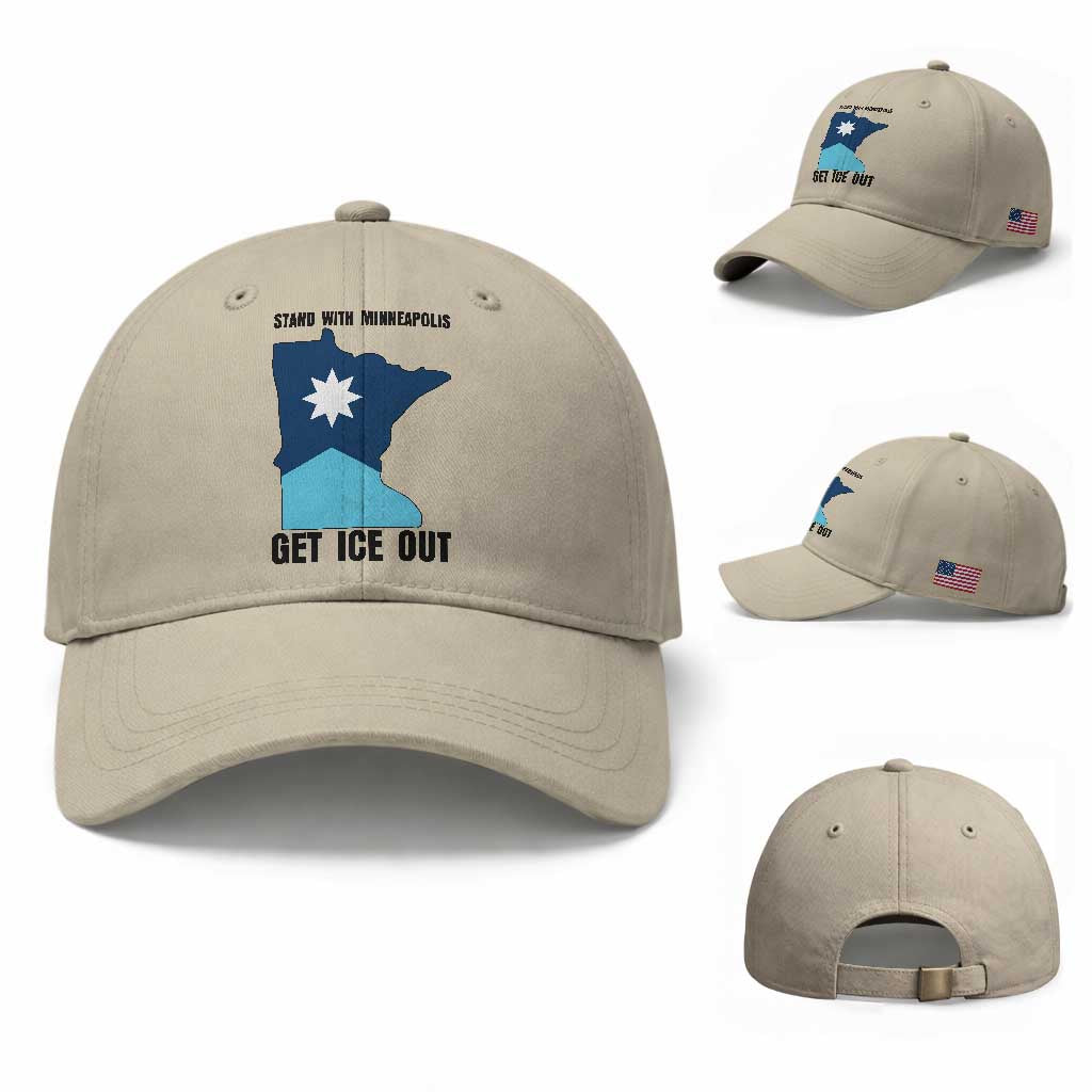 Stand With Minneapolis Baseball Cap Social Justice Support