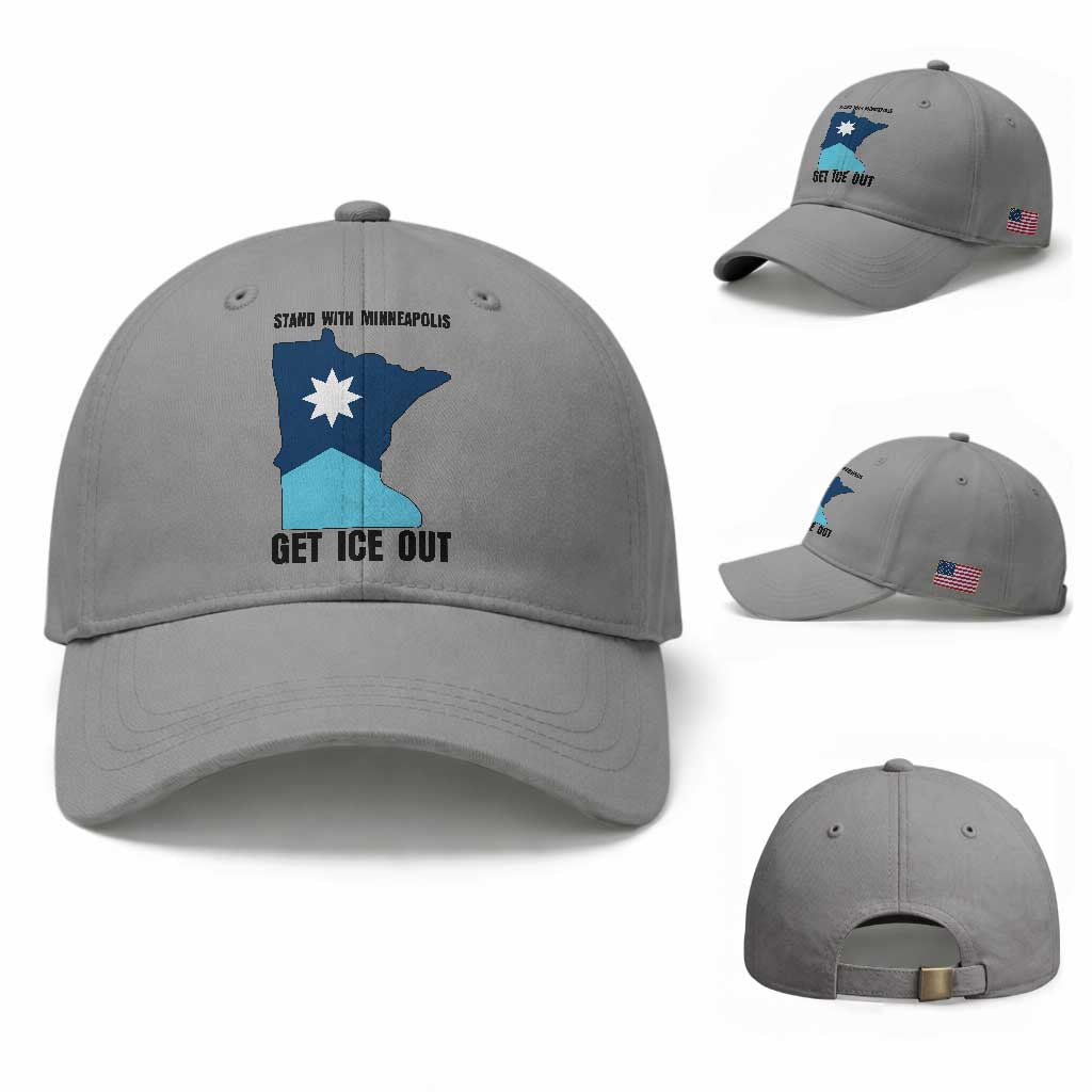 Stand With Minneapolis Baseball Cap Social Justice Support
