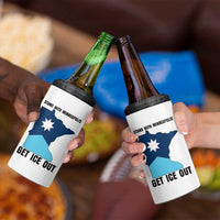 Stand With Minneapolis 4 in 1 Can Cooler Tumbler Social Justice Support