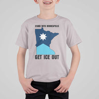 Stand With Minneapolis T Shirt For Kid Social Justice Support