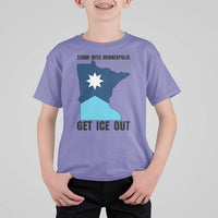 Stand With Minneapolis T Shirt For Kid Social Justice Support