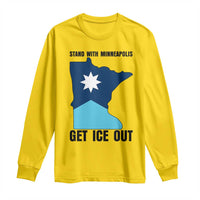 Stand With Minneapolis Long Sleeve Shirt Social Justice Support