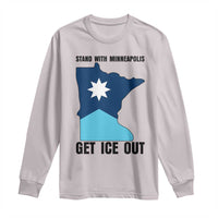 Stand With Minneapolis Long Sleeve Shirt Social Justice Support
