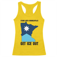 Stand With Minneapolis Racerback Tank Top Social Justice Support