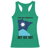 Stand With Minneapolis Racerback Tank Top Social Justice Support