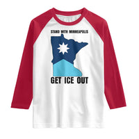 Stand With Minneapolis Raglan Shirt Social Justice Support