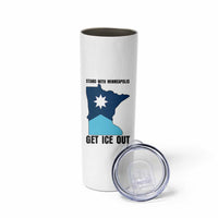 Stand With Minneapolis Skinny Tumbler Social Justice Support