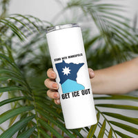 Stand With Minneapolis Skinny Tumbler Social Justice Support