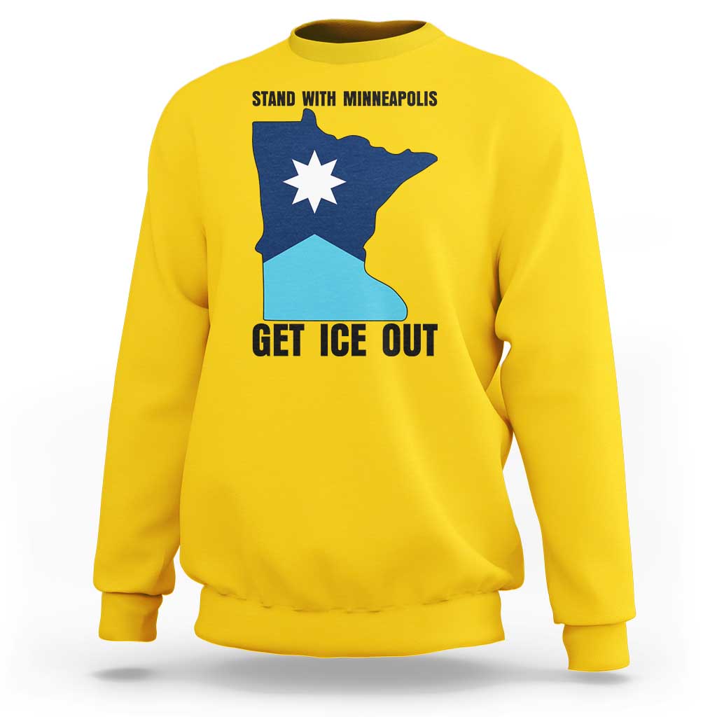Stand With Minneapolis Sweatshirt Social Justice Support