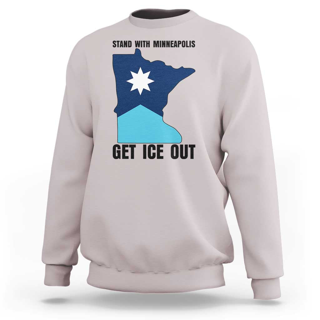 Stand With Minneapolis Sweatshirt Social Justice Support