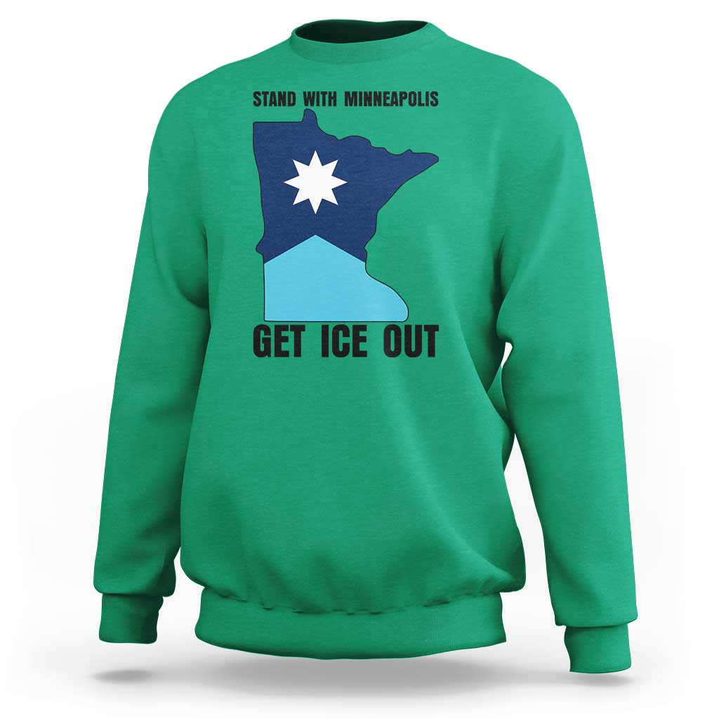 Stand With Minneapolis Sweatshirt Social Justice Support