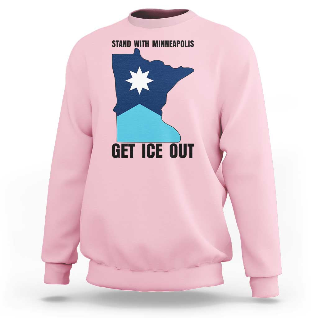 Stand With Minneapolis Sweatshirt Social Justice Support