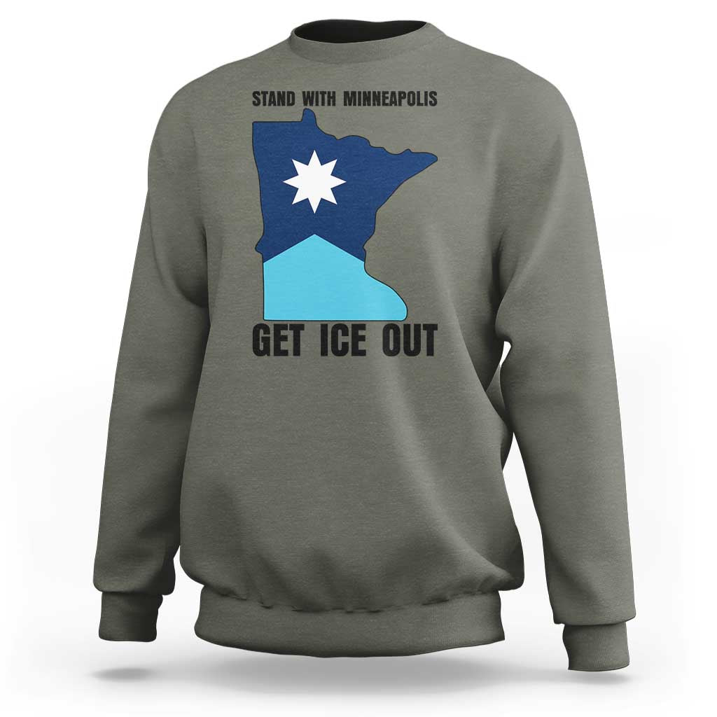 Stand With Minneapolis Sweatshirt Social Justice Support