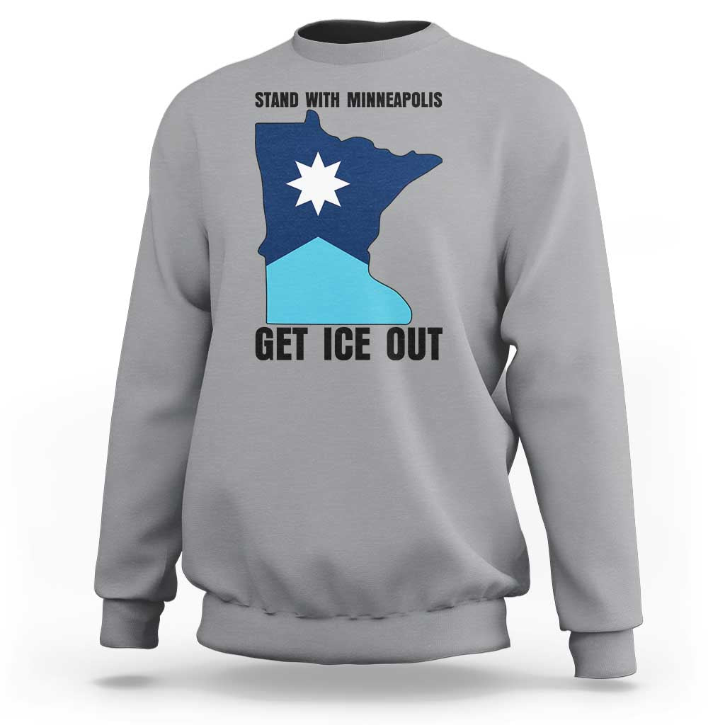 Stand With Minneapolis Sweatshirt Social Justice Support