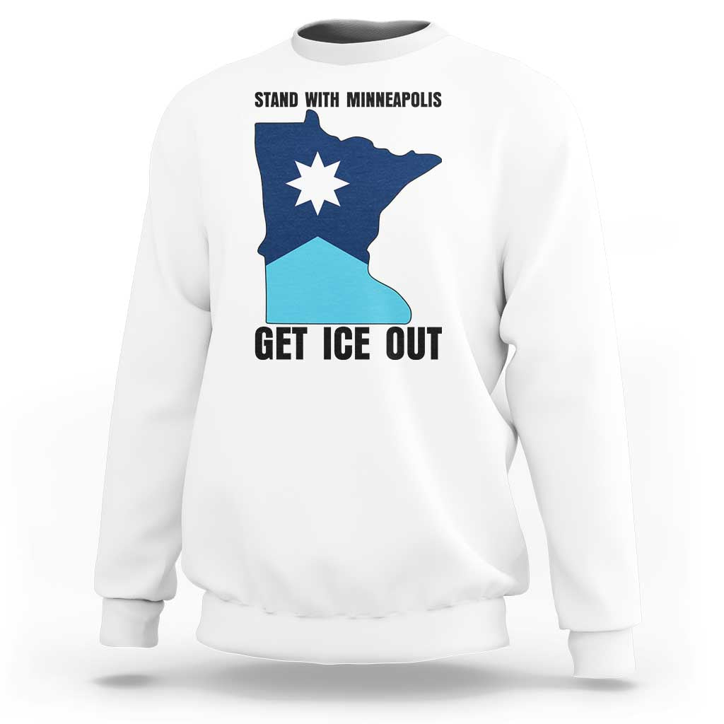 Stand With Minneapolis Sweatshirt Social Justice Support