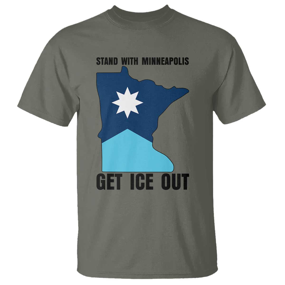 Stand With Minneapolis T Shirt Social Justice Support