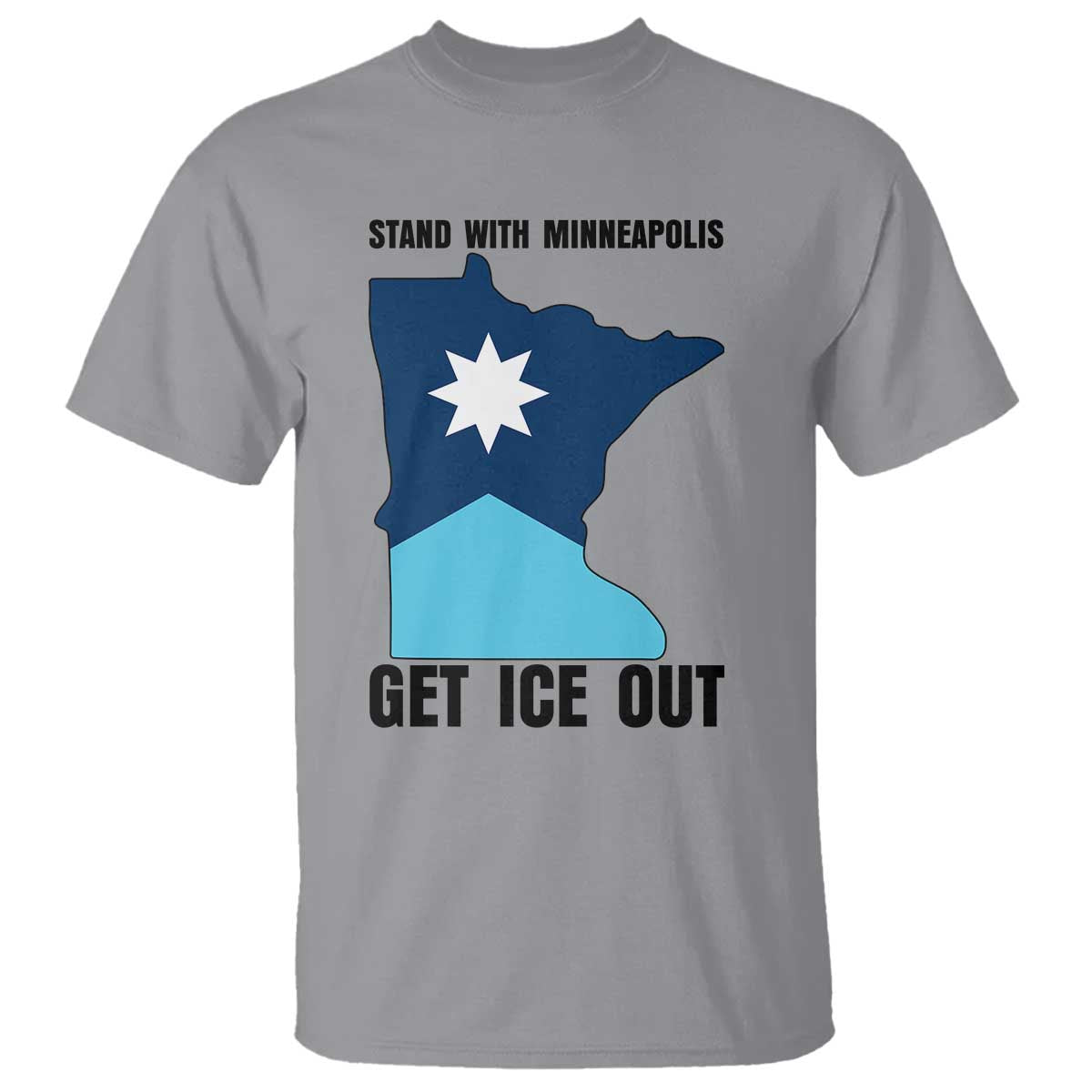 Stand With Minneapolis T Shirt Social Justice Support