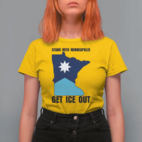 Stand With Minneapolis T Shirt For Women Social Justice Support