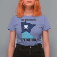 Stand With Minneapolis T Shirt For Women Social Justice Support