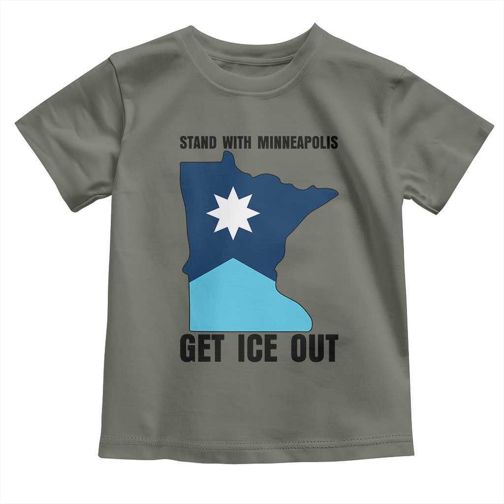 Stand With Minneapolis Toddler T Shirt Social Justice Support