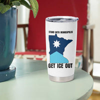 Stand With Minneapolis Tumbler Cup Social Justice Support