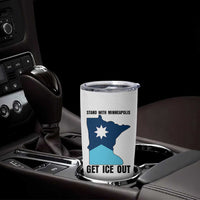 Stand With Minneapolis Tumbler Cup Social Justice Support