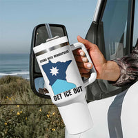 Stand With Minneapolis Tumbler With Handle Social Justice Support
