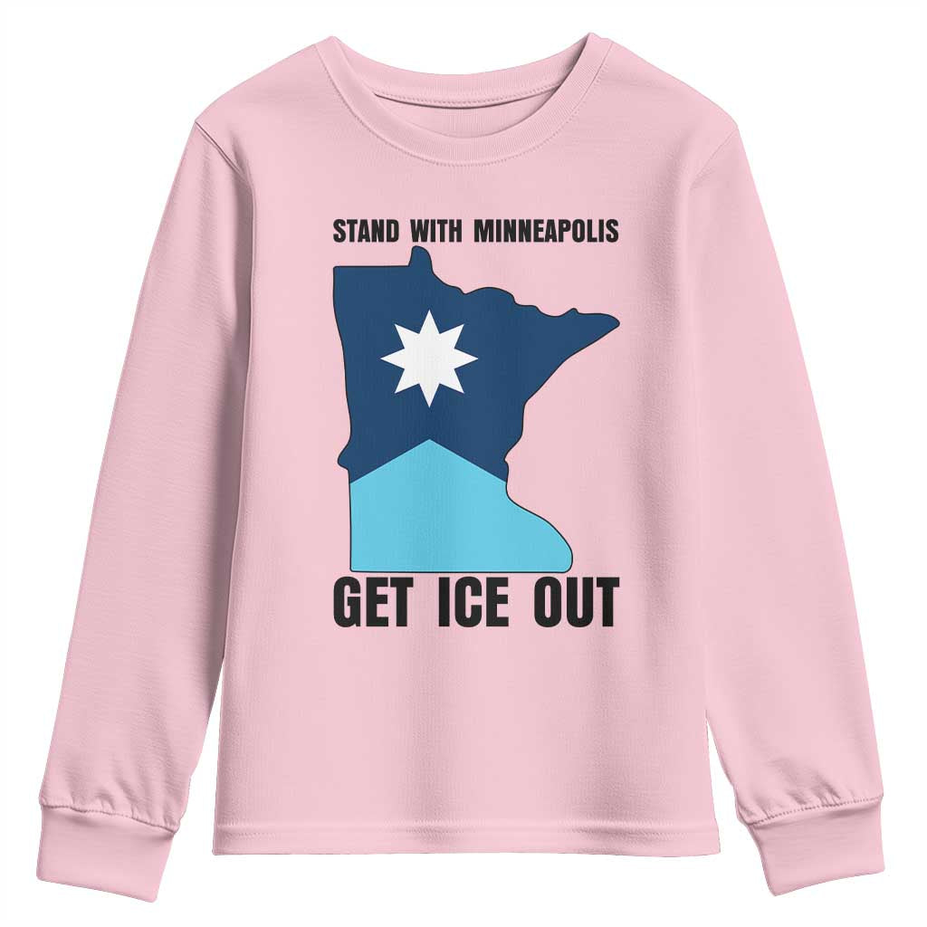 Stand With Minneapolis Youth Sweatshirt Social Justice Support