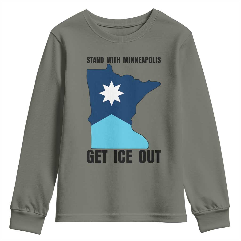 Stand With Minneapolis Youth Sweatshirt Social Justice Support