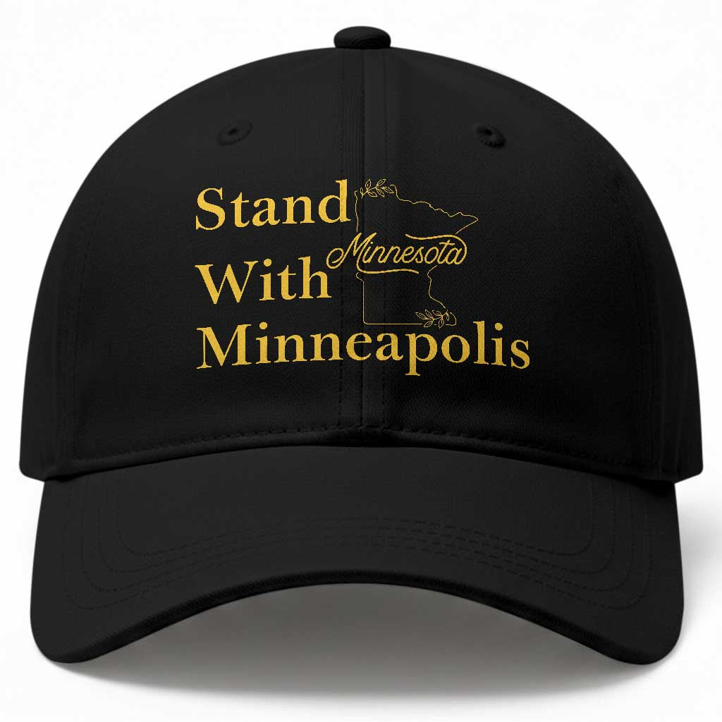 Stand With Minneapolis Baseball Cap Community And Social Justice Gift