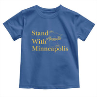 Stand With Minneapolis Toddler T Shirt Community And Social Justice Gift
