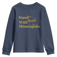 Stand With Minneapolis Youth Sweatshirt Community And Social Justice Gift