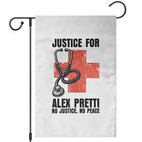 Justice For Alex Pretti Garden Flag Minneapolis Support Gift