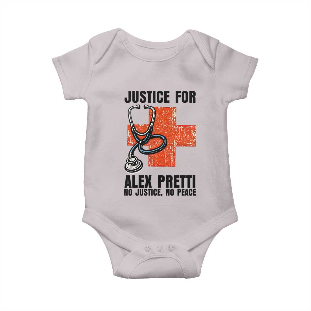 Justice For Alex Pretti Baby Onesie Minneapolis Support Gift