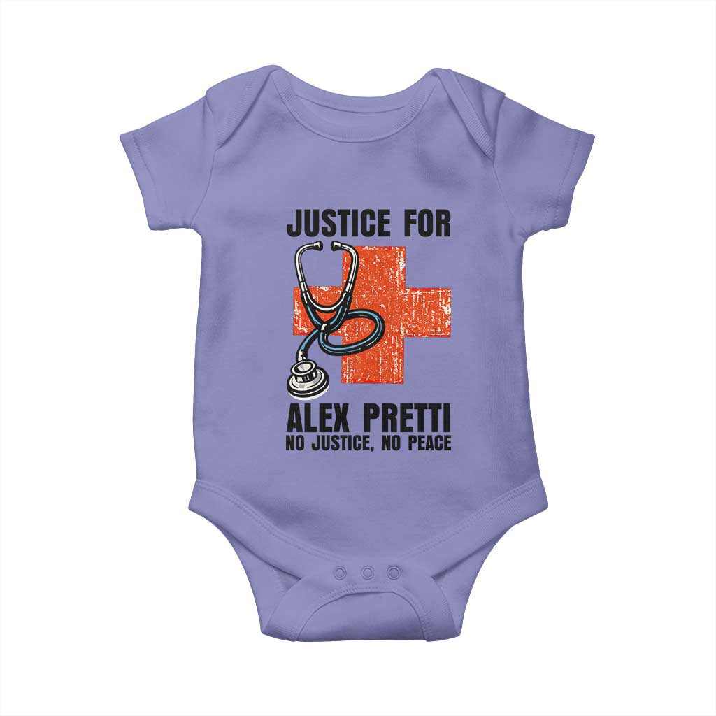 Justice For Alex Pretti Baby Onesie Minneapolis Support Gift