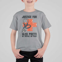 Justice For Alex Pretti T Shirt For Kid Minneapolis Support Gift