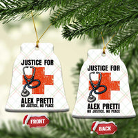 Justice For Alex Pretti Ceramic Ornament Minneapolis Support Gift