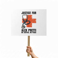 Justice For Alex Pretti Protest Sign Minneapolis Support Gift