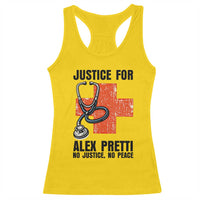Justice For Alex Pretti Racerback Tank Top Minneapolis Support Gift