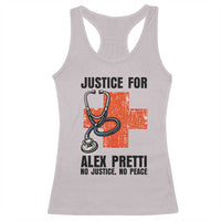 Justice For Alex Pretti Racerback Tank Top Minneapolis Support Gift