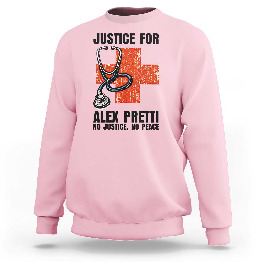 Justice For Alex Pretti Sweatshirt Minneapolis Support Gift