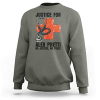 Justice For Alex Pretti Sweatshirt Minneapolis Support Gift