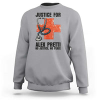 Justice For Alex Pretti Sweatshirt Minneapolis Support Gift