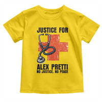 Justice For Alex Pretti Toddler T Shirt Minneapolis Support Gift