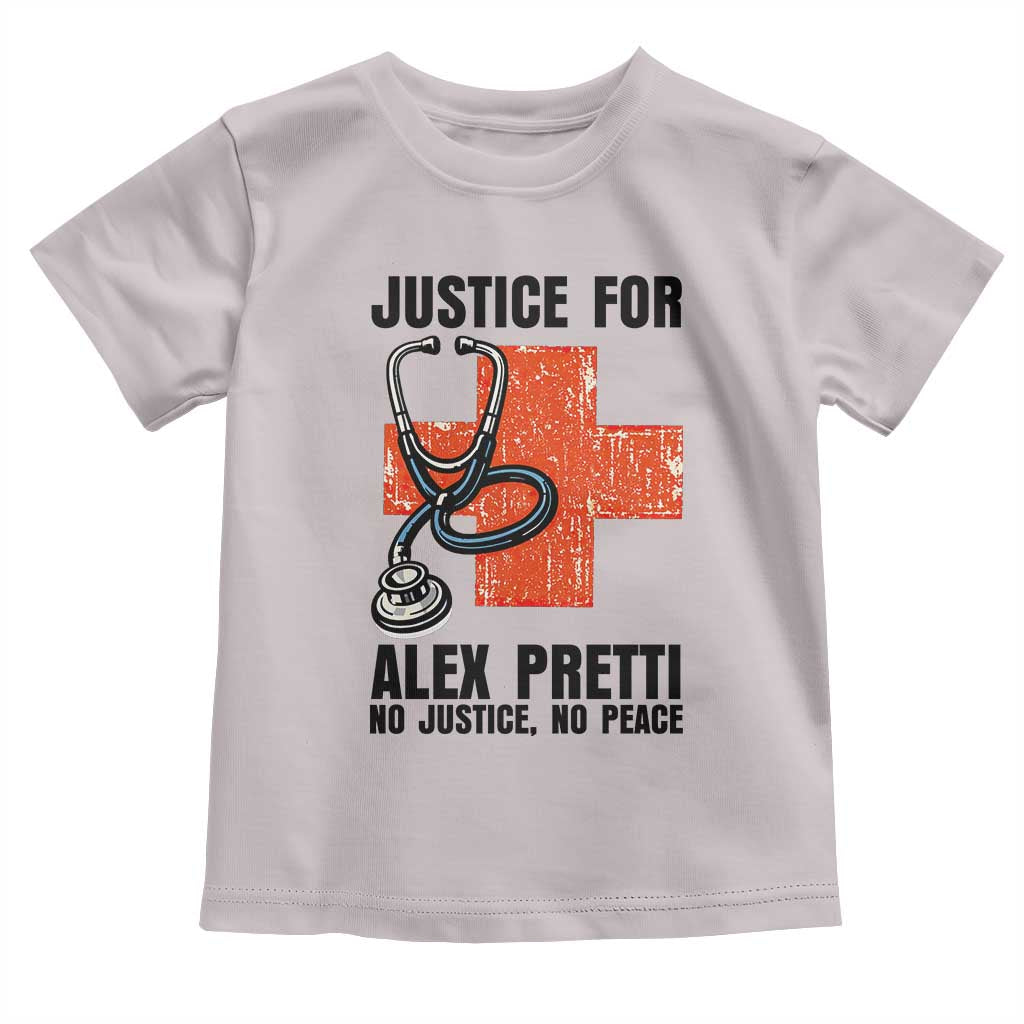 Justice For Alex Pretti Toddler T Shirt Minneapolis Support Gift