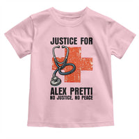 Justice For Alex Pretti Toddler T Shirt Minneapolis Support Gift