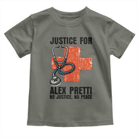 Justice For Alex Pretti Toddler T Shirt Minneapolis Support Gift
